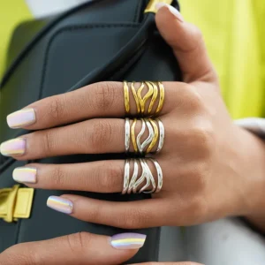 Bague Ondes des Sables